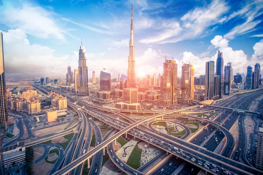 City Sightseeing Dubai HOHO Bus Tour, Aquaventure & More - The 6pm Sunset and Night Tour