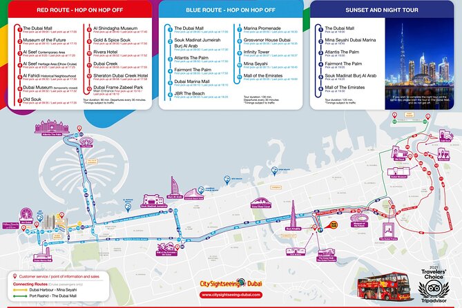 City Sightseeing Dubai Hop-On Hop-Off Bus Tour - Old Souk, Gold Souk, and Spice Souk