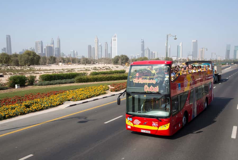 City Sightseeing Dubai Hop-On Hop-Off Bus Tour & Dhow Cruise - The red route through old Dubai