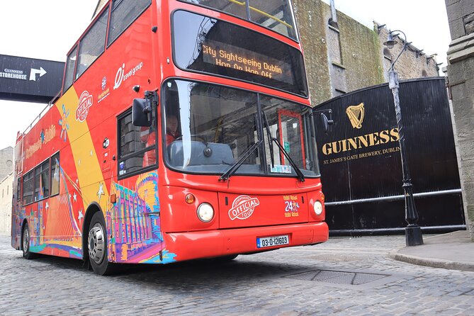 City Sightseeing Dublin Hop-On Hop-Off Bus Tour - The Docklands and Merrion Square