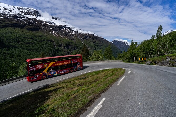 City Sightseeing Geiranger Hop-On Hop-Off Bus Tour - Stop 4: Flydalsjuvet Viewpoint, the reason to ride