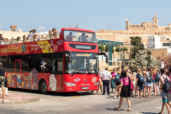 City Sightseeing Gozo Hop-On Hop-Off Bus Tour - Blue Route: beaches, temples, and northern Gozo