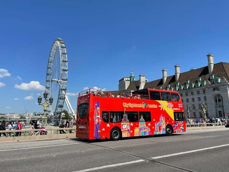City Sightseeing London Hop-On Hop-Off Bus & Bookable Extras - Key points to know before you ride