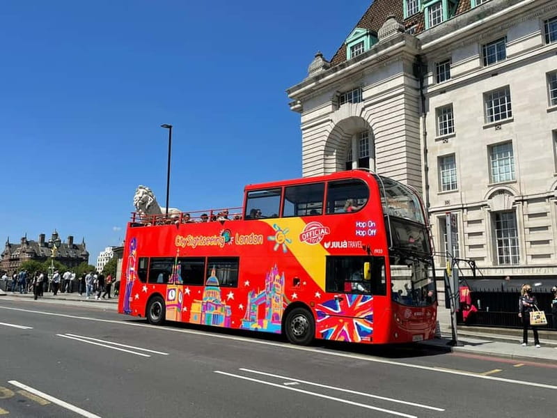 City Sightseeing London Hop-On Hop-Off Bus & Bookable Extras - The app, commentary, and practical comfort