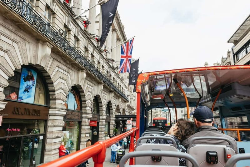City Sightseeing London Hop-On Hop-Off Bus & Bookable Extras - Hyde Park, Piccadilly, and the West End
