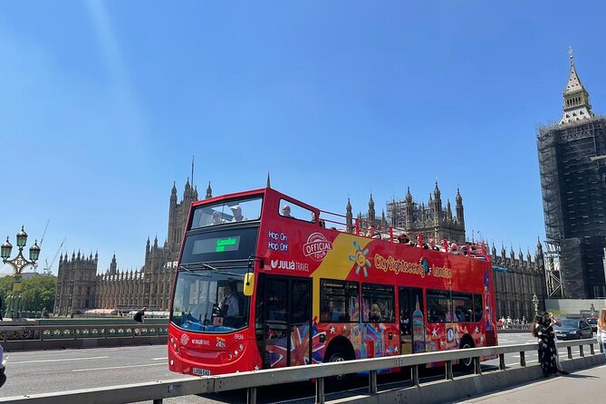 City Sightseeing London Hop-On Hop-Off Bus Tour & Bookable Extras - The Red Route: London’s essential first look