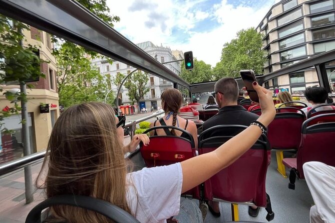 City Sightseeing Madrid Panoramic Bus Tour - The red historical route, 1 hour 15 minutes