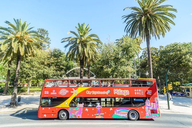 City Sightseeing Malaga Hop-On Hop-Off Bus Tour - Stops 1 to 4: railway station, modern art, port, and marina