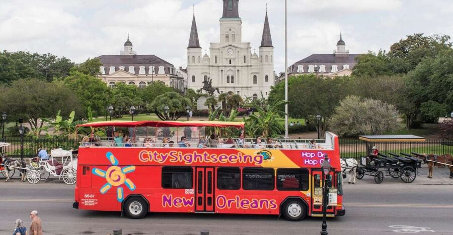 City Sightseeing New Orleans HOHO Bus Tour & Bookable Extras - Why this bus works well on a first day