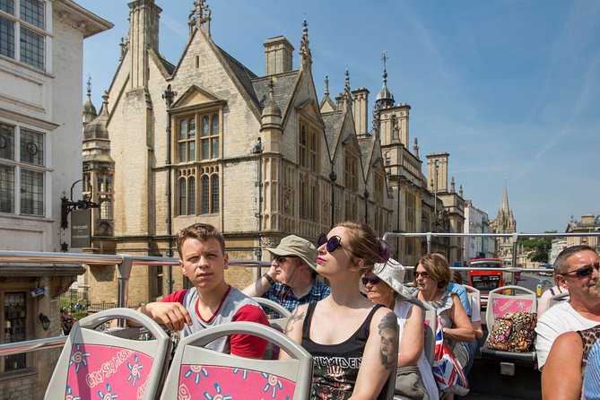 City Sightseeing Oxford Hop-On Hop-Off Bus Tour - The Radcliffe Camera and Queen’s College