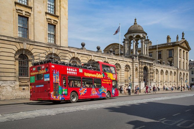 City Sightseeing Oxford Hop-On Hop-Off Bus Tour - The railway station to Oxford Castle