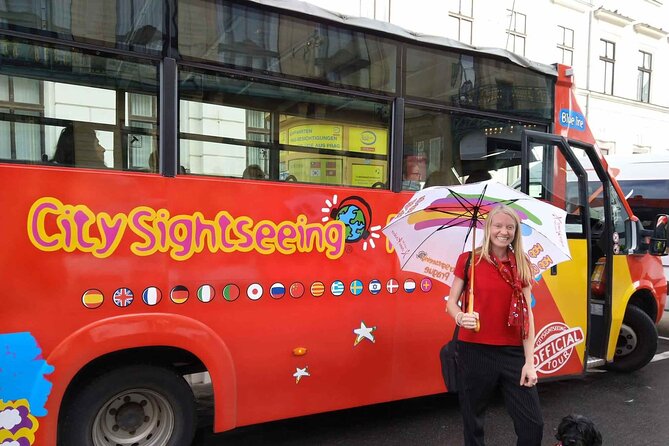 City Sightseeing Prague Hop-On Hop-Off Bus Tour & optional Boat Tour - Blue Route: Prague’s central sights in 90 minutes