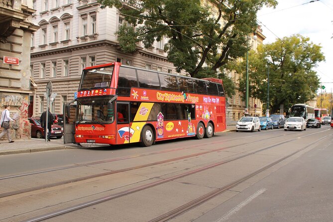 City Sightseeing Prague Hop-On Hop-Off Bus Tour & optional Boat Tour - Red Route: castle hills and longer gaps