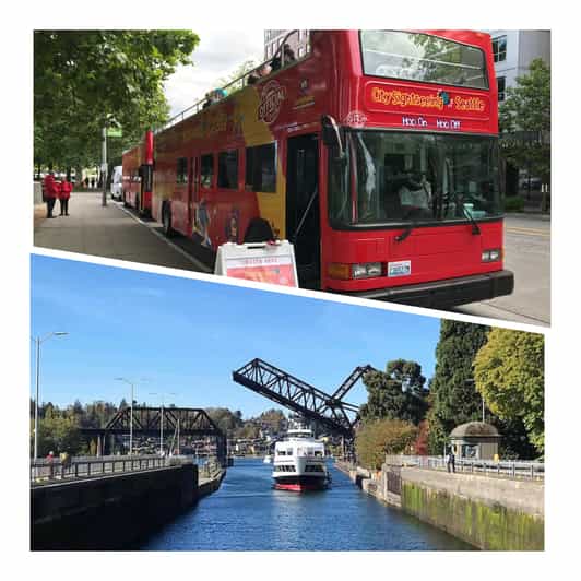 City Sightseeing Seattle: HOHO Bus Tour + Locks Cruise - Start with the 10:30am Locks Cruise