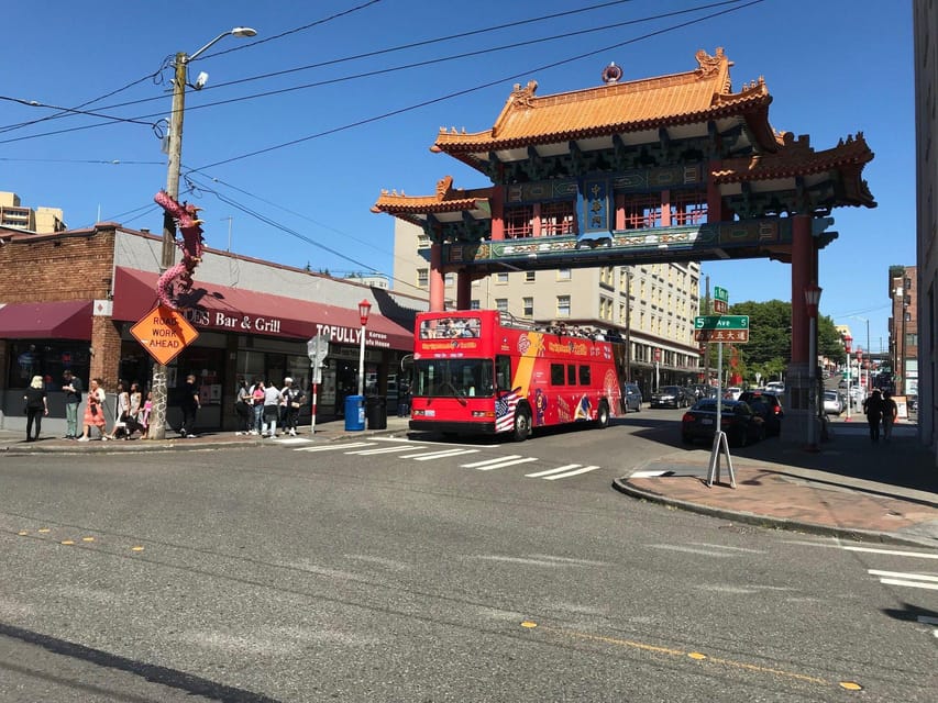 City Sightseeing Seattle: HOHO Bus Tour + Locks Cruise - Ride the waterfront from Piers 55 and 66