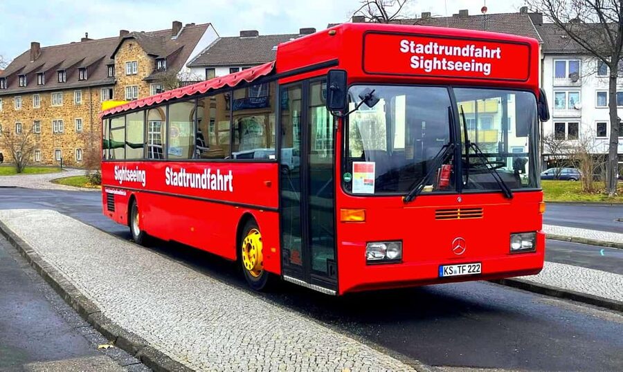 City tour / Sightseeing Kassel bus tour - Hearing Kassel in eight languages