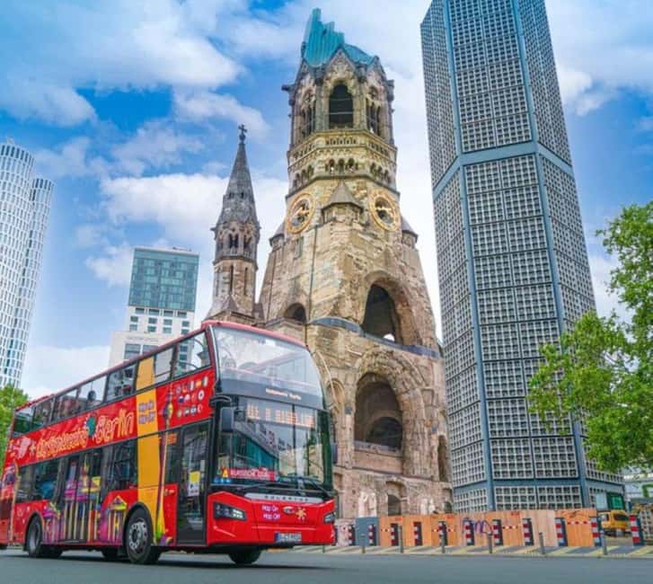 CitySightseeing Berlin HOHO Bus- All Lines (A+B) & Boat Tour - Key points at a glance