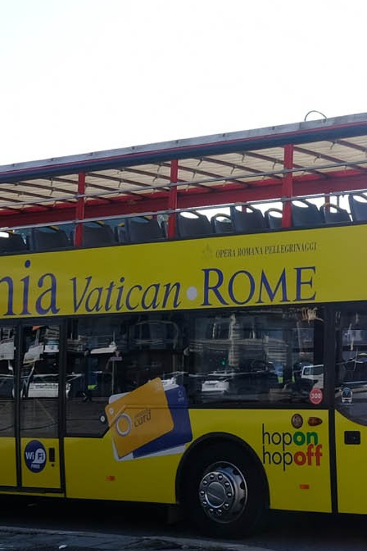 Combo Ticket Rome: Vatican & Rome Hop-On Hop-Off Bus - Vatican City and the route’s western side