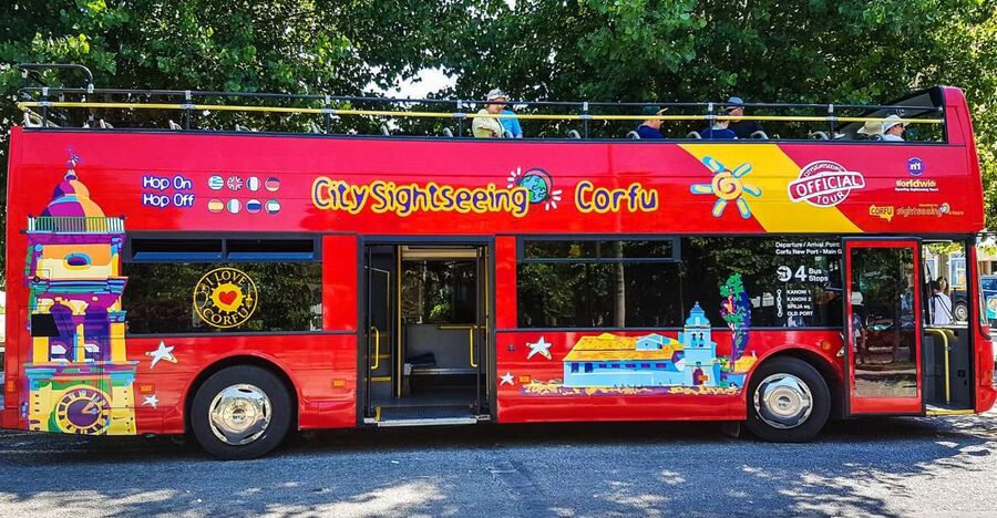 Corfu: City Sightseeing Hop-On Hop-Off Bus Tour - What the $25 pass actually gives you