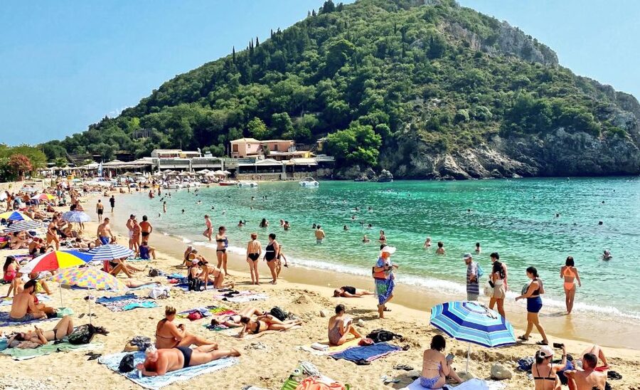Corfu: Shore & Shared – Palaiokastritsa, Lakones, Kratsalo - Swimming, beach time, and the optional cave boat