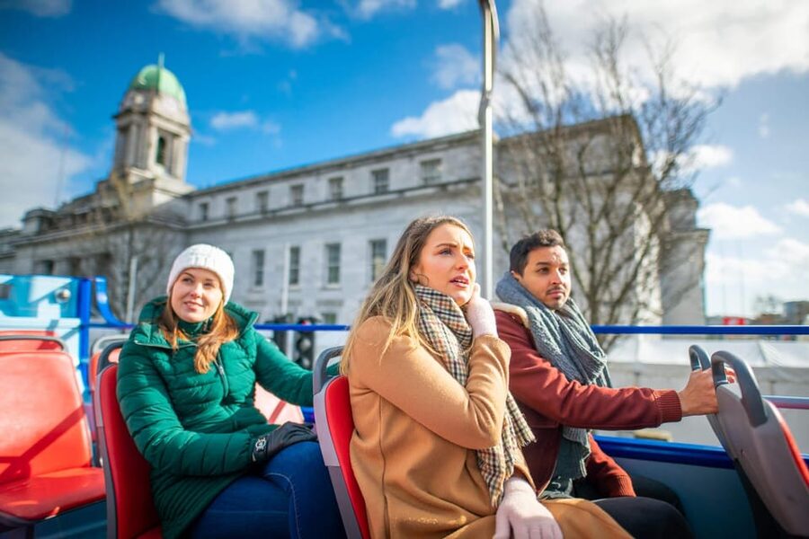 Cork City Hop On/Off Open Top Bus Tour - Seeing Cork from the upper deck