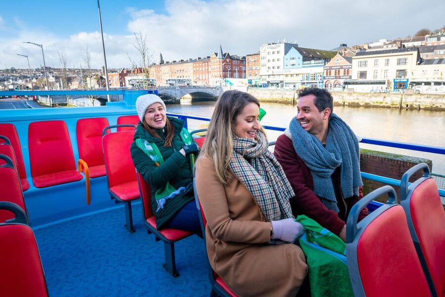 Cork City Hop On/Off Open Top Bus Tour - The drivers add the human touch