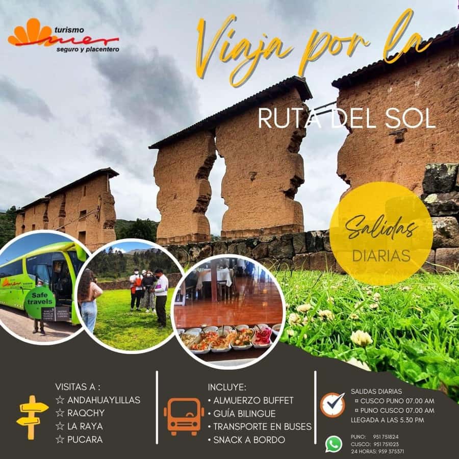 Cusco: Bus Turistico Puno Cusco con Tour y Buffet - Lunch in Sicuani with views