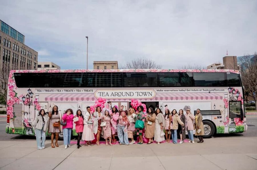 Dallas: Tea Around Town Bus Tour with Treats - Key points to know before booking