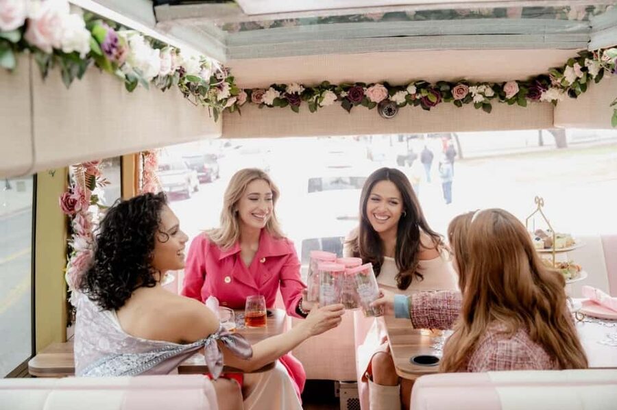 Dallas: Tea Around Town Bus Tour with Treats - Meeting point, timing, and comfort