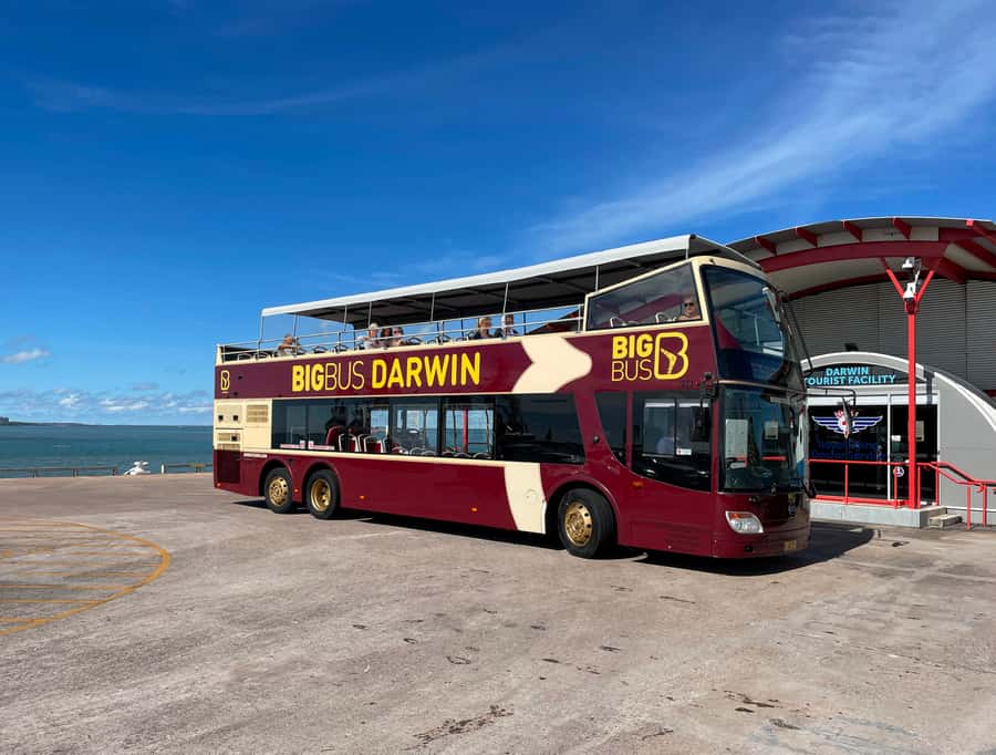 Darwin: Big Bus Open-Top Hop-on Hop-off Tour - Key points to know before you board