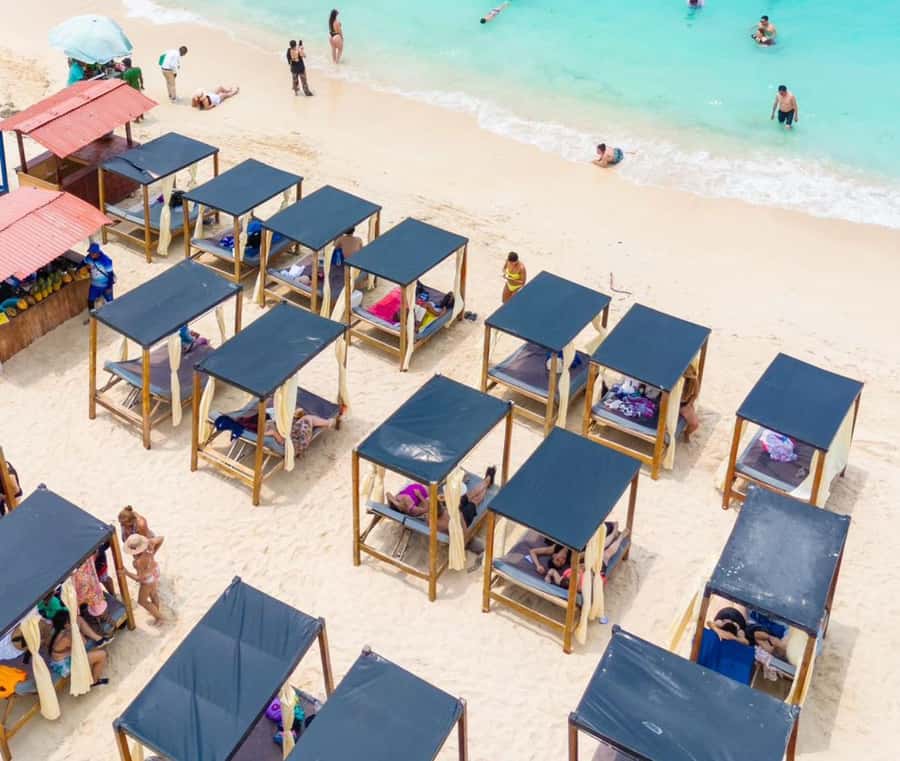 Daytour to Playa Tranquila VIP with Parasols, Lunch by bus! - Pickup in Cartagena: allow extra time