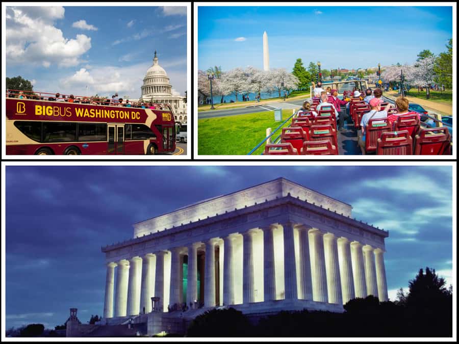 DC: Hop-on Hop-off, Arlington Walking Tour, and Night Tour - What to see between Union Station and the National Mall