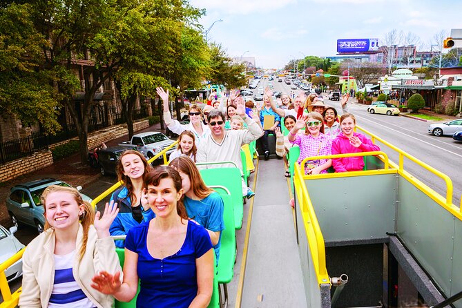 Double Decker Austin Single Loop Sightseeing Tour - What this Austin bus tour really gives you