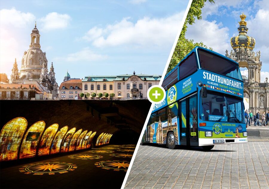 Dresden: 1-Day Hop-On Hop-Off Bus & Fortress Xperience - Use the bus as a sightseeing plan, not just a ride