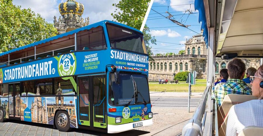 Dresden: 1-Day Hop-On-Hop-Off Bus Tour - Großer Garten and Dresden’s eastern side