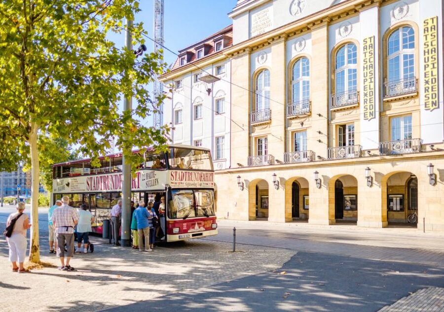 Dresden: 1-Day Hop-On-Hop-Off Bus Tour - Pfunds Dairy and the included guided visits