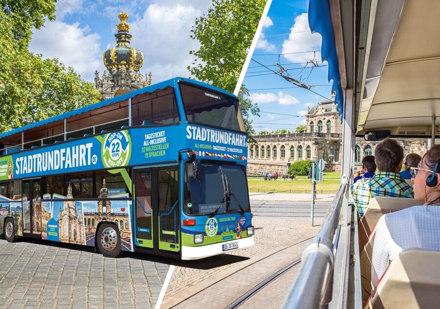 Dresden: 1-Day Hop-On-Hop-Off Bus Tour - The 90-minute circuit: a useful first look