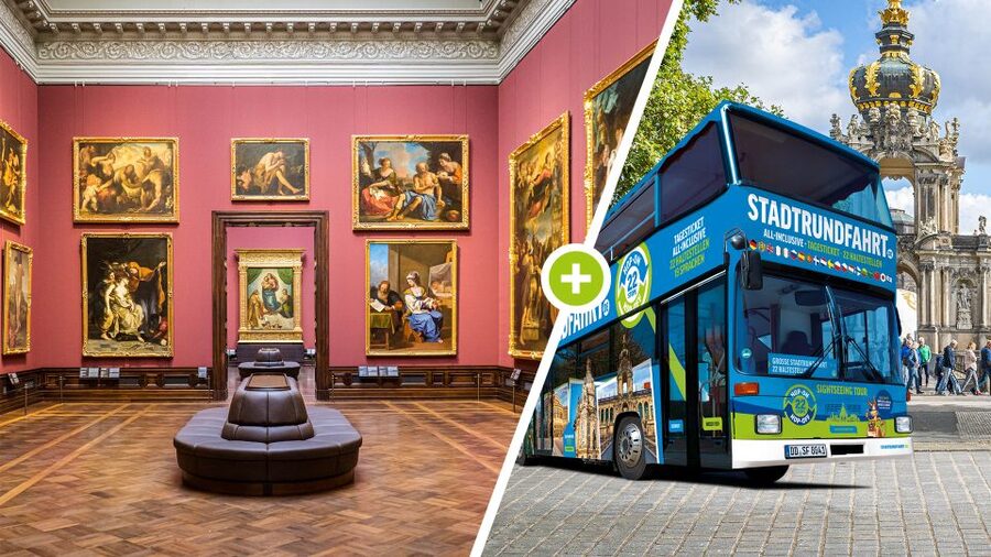 Dresden: Zwinger Skip-the-Line & 2-Day Hop-On Hop-Off Bus - The reopened Gemäldegalerie Alte Meister