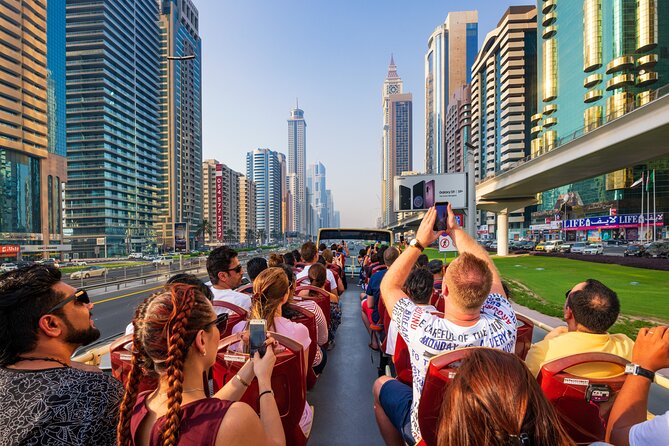 Dubai Big Bus Hop On, Hop Off Tour and Desert Safari - Mall of the Emirates, Bluewaters, and Dubai Marina