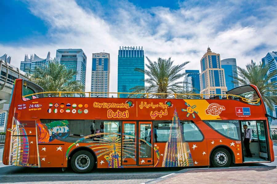 Dubai: City Sightseeing HOHO Bus Tour + Sunset & Night Tour - Why this bus works well in a spread-out city
