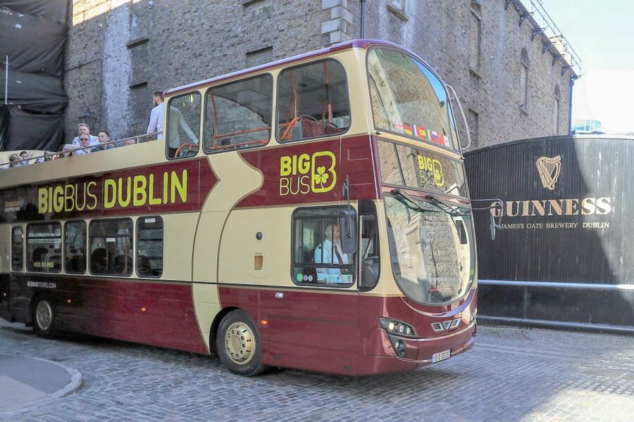 Dublin: Big Bus Hop-On, Hop-Off Tour with Live Guide - Kilmainham Gaol, Phoenix Park, and the western loop
