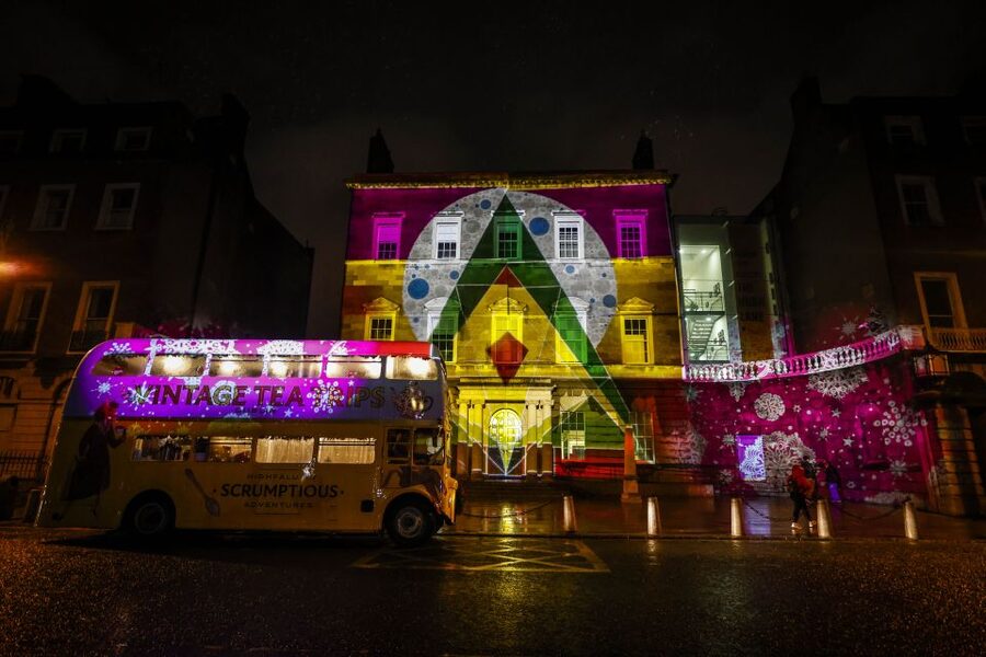 Dublin: Christmas Lights Festive Bus Tour with Afternoon Tea - The afternoon tea menu is the real value