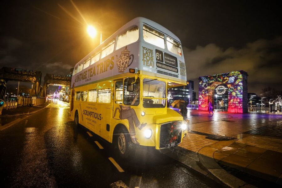 Dublin: Christmas Lights Festive Bus Tour with Afternoon Tea - Booking, cancellations, and practical planning