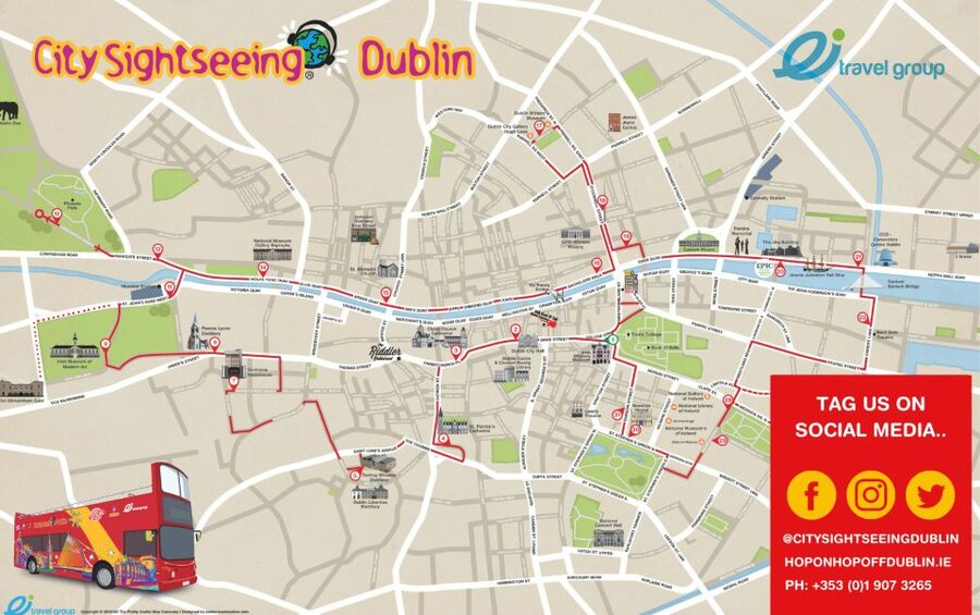 Dublin: City Sightseeing Hop-On Hop-Off Bus Tour - Getting your Dublin bearings from the top deck