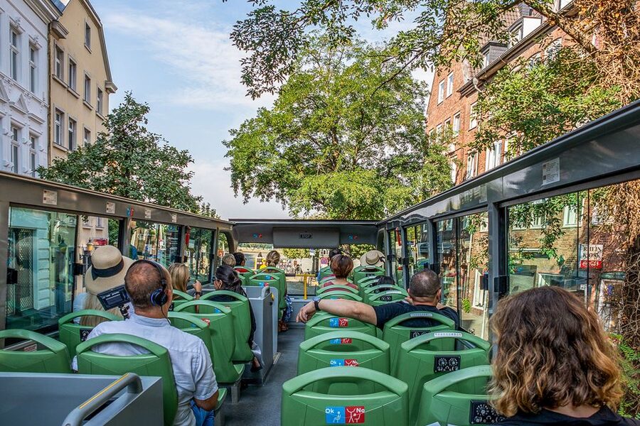 Düsseldorf: 24-Hour Hop-On Hop-Off Ticket - Rheinturm and Medienhafen: the city’s modern side