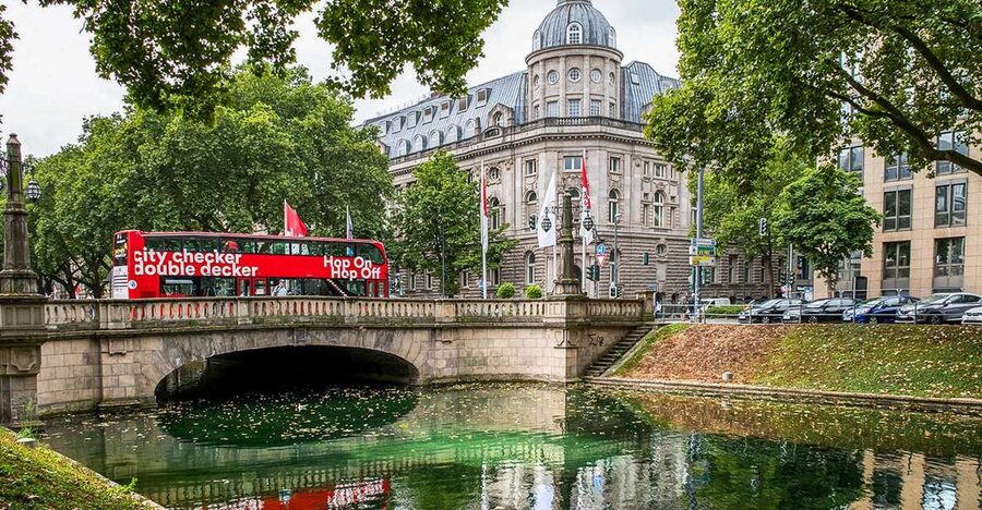 Düsseldorf: 24-Hour Hop-On Hop-Off Ticket - Audio commentary and the ride itself