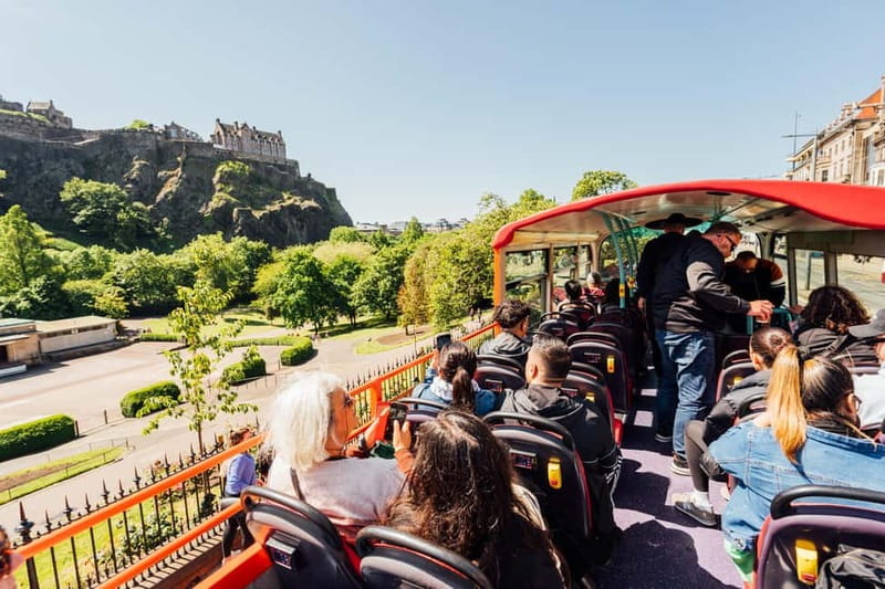 Edinburgh: Big Bus Hop-On, Hop-Off Tour by Open-Top Bus - The open-top deck is best for views, not every forecast