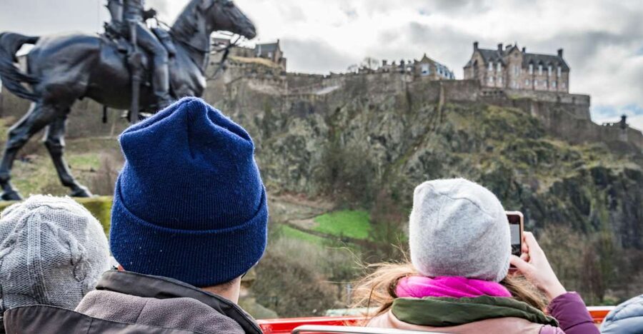 Edinburgh: Hop-On Hop-Off Bus Pass with 3 City Tours - The Edinburgh Tour: live stories from the upper deck