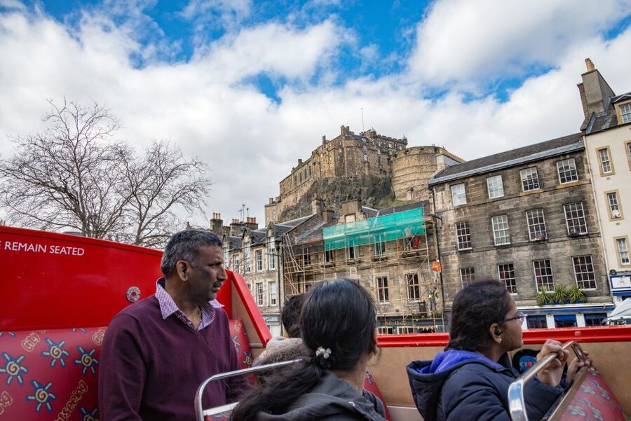 Edinburgh: Hop-On Hop-Off Bus Pass with 3 City Tours - A practical route plan for different interests