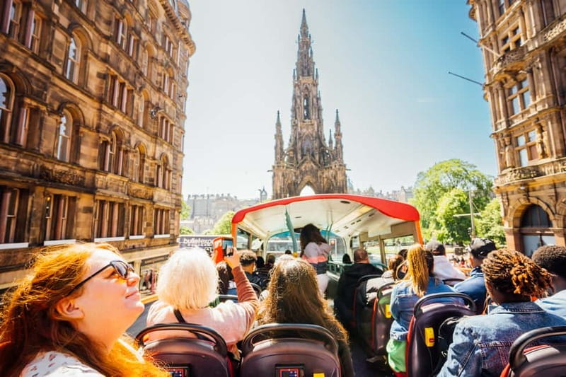 Edinburgh: Hop-On, Hop-Off Bus Tour City & Britannia Combo - Two routes that make a 48-hour ticket worthwhile